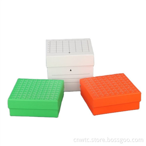 100 Holes 1.8ml Paper Freeze Cardboard Cryotube Box: Product Title and Search Engine Keyword Cluster